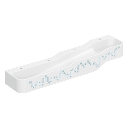 Geberit Bambini Spiel- und Waschlandschaft, 4 Waschplätze, tieferes Becken links