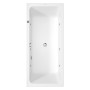 Duravit D-Code Rechteck Whirlwanne 180 x 80 cm mit Jet Project