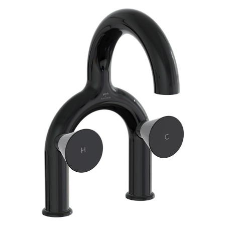 VitrA Liquid Zweigriff-Waschtischarmatur, 2-Loch-Montage, 31 cm