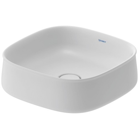 Duravit Zencha Aufsatzbecken 42 x 42 cm, ohne Hahnlochbank