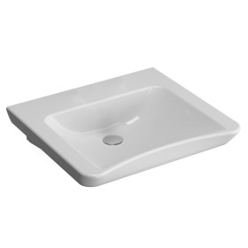 VitrA Conforma Waschtisch 60 x 54,5/51 cm ohne Hahnloch, ohne Überlauf