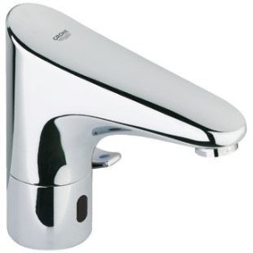 GROHE Europlus E Waschtischarmatur mit Mischeinrichtung und Batterie-Stromversorgung GROHE Europlus E Waschtischarmatur mit Mischeinrichtung und Batterie-Stromversorgung