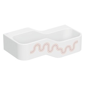 Geberit Bambini Spiel- und Waschlandschaft, 2 Waschplätze, tieferes Becken rechts