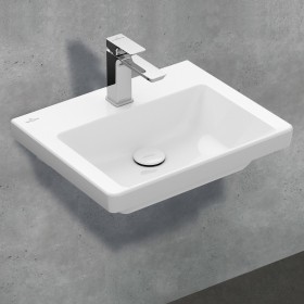 Villeroy & Boch Subway 3.0 Handwaschbecken 50 cm, mit 1 Hahnloch, ohne Überlauf