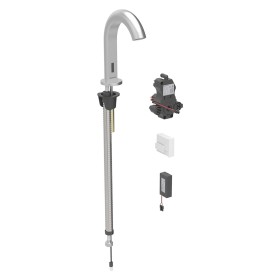 Geberit Piave Waschtischarmatur Standmontage, Batteriebetrieb, für UP-Funktionsbox