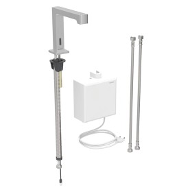 Geberit Brenta Waschtischarmatur Standmontage, Netzbetrieb, mit AP-Funktionsbox