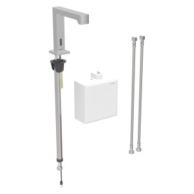 Geberit Brenta Waschtischarmatur Standmontage, Batteriebetrieb, mit AP-Funktionsbox