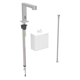 Geberit Brenta Waschtischarmatur Standmontage, Batteriebetrieb, mit AP-Funktionsbox