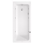Duravit D-Code Rechteck Whirlwanne 160 x 70 cm mit Jet Project