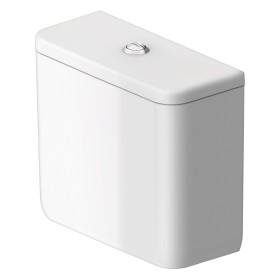 Duravit Qatego Spülkasten mit HygieneGlace für Anschluß unten links, für 6/3 l Spülung