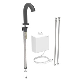 Geberit Piave Waschtischarmatur Standmontage, Netzbetrieb, mit AP-Funktionsbox