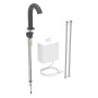 Geberit Piave Waschtischarmatur Standmontage, Netzbetrieb, mit AP-Funktionsbox