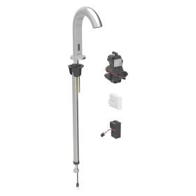 Geberit Piave Waschtischarmatur Standmontage, Netzbetrieb, für UP-Funktionsbox