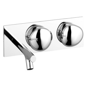 VitrA Istanbul Zweigriff-Waschtischarmatur 21,8 cm