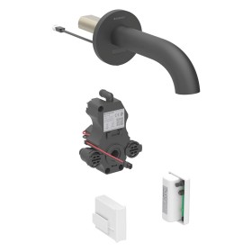 Geberit Piave Waschtischarmatur Wandmontage, Generatorbetrieb, für UP-Funktionsbox