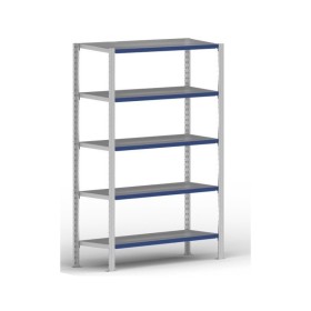 EVOLUTION GRUNDREGAL 2m hoch - 40cm tief - 100cm breit - 5 Ebene, grau EVOLUTION GRUNDREGAL 2m hoch - 40cm tief - 100cm breit - 5 Ebene, grau