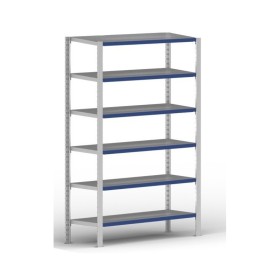 EVOLUTION GRUNDREGAL 2.5m hoch - 40cm tief - 100cm breit - 6 Ebene, grau EVOLUTION GRUNDREGAL 2.5m hoch - 40cm tief - 100cm breit - 6 Ebene, grau