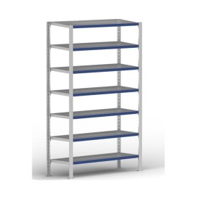 EVOLUTION GRUNDREGAL 3m hoch - 40cm tief - 100cm breit - 7 Ebene, grau EVOLUTION GRUNDREGAL 3m hoch - 40cm tief - 100cm breit - 7 Ebene, grau