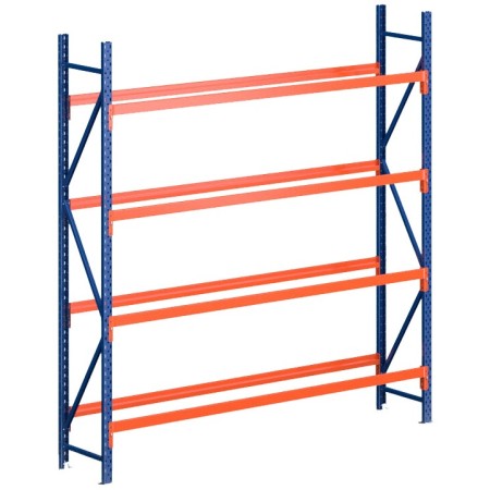 REIFENREGAL GRUNDELEMENT 2m hoch - 1.8m breit - 40cm tief - 4 Ebene für ca. 48 Reifen