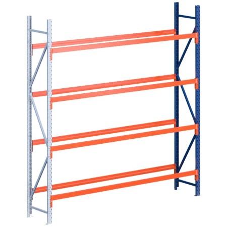 REIFENREGAL ANBAUELEMENT 2m hoch - 1.8m breit - 40cm tief - 4 Ebene für ca. 48 Reifen