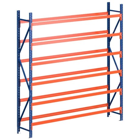 REIFENREGAL GRUNDELEMENT 4m hoch - 1.8m breit - 40cm tief - 6 Ebene für ca. 72 Reifen