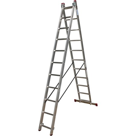 Mehrweckleiter, 2 x 11 Sprossen