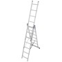 Mehrweckleiter 3-teilig, 3 x 7 Sprossen