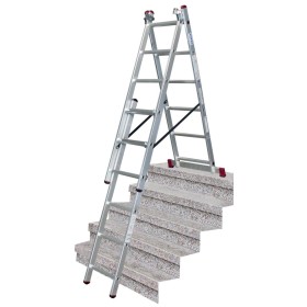 Corda Vielzweckleiter, 3 x 6 Sprossen Corda Vielzweckleiter, 3 x 6 Sprossen