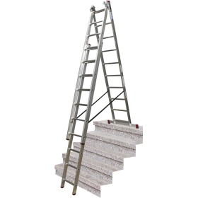 Corda Vielzweckleiter, 3 x 10 Sprossen Corda Vielzweckleiter, 3 x 10 Sprossen