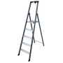 Monto Stufen-Stehleiter SePro S eloxiert 5 Stufen