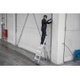 Stabilo Stufen-Stehleiter, fahrbar 12 Stufen