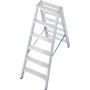 Stabilo Stufen-Doppelleiter 2x6 Stufen