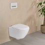 Villeroy & Boch Antao Tiefspül-WC spülrandlos, wandhängend, mit TwistFlush