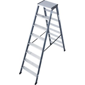 Monto Stufen-Doppelleiter SePro D eloxiert 2x8 Stufen Monto Stufen-Doppelleiter SePro D eloxiert 2x8 Stufen
