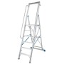 Stabilo Stufen-Stehleiter mit großer Standplattform 6 Stufen