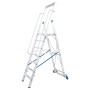 Stabilo Stufen-Stehleiter mit großer Standplattform 7 Stufen