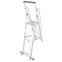 Stabilo Stufen-Stehleiter mit großer Standplattform 8 Stufen