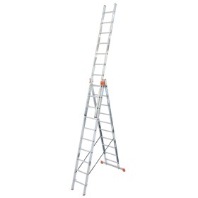 MONTO Tribilo Vielzweckleiter 3x10 Sprossen MONTO Tribilo Vielzweckleiter 3x10 Sprossen
