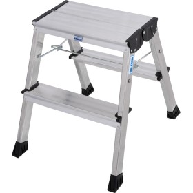 MONTO Doppel-Klapptritt Rolly Alu, 2x2 Stufen MONTO Doppel-Klapptritt Rolly Alu, 2x2 Stufen