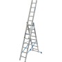 Stabilo Professional Vielzweckleiter +S, 3x8 Stufen/Sprossen