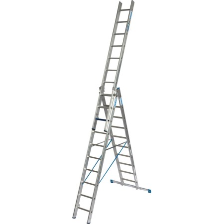 Stabilo Professional Vielzweckleiter +S, 3x10 Stufen/Sprossen