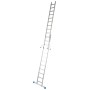 Stabilo Sprossen-Schiebeleiter, zweiteilig 2x12 Sprossen