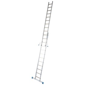 Stabilo Sprossen-Schiebeleiter, zweiteilig 2x12 Sprossen Stabilo Sprossen-Schiebeleiter, zweiteilig 2x12 Sprossen