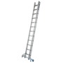 Stabilo Sprossen-Schiebeleiter, zweiteilig 2x12 Sprossen