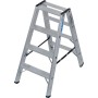 STABILO Stufen-Doppelleiter Schwerlast 2x4 Stufen