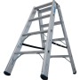 STABILO Stufen-Doppelleiter Schwerlast 2x4 Stufen