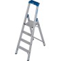 Stabilo Stehleiter mit R13 Stufen, 4 Stufen