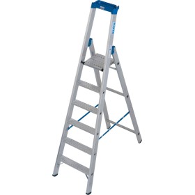 Stabilo Stehleiter mit R13 Stufen, 6 Stufen