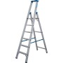 Stabilo Stehleiter mit R13 Stufen, 6 Stufen