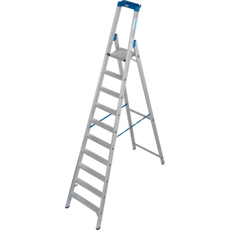 Stabilo Stehleiter mit R13 Stufen, 10 Stufen